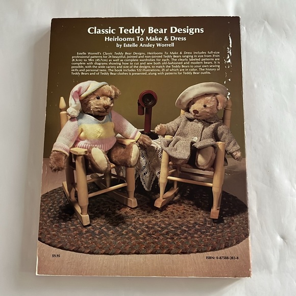 NWT Classic Teddy Bear Designs Make & Dress Heirlooms Estelle Ansley Worrell - Picture 3 of 17
